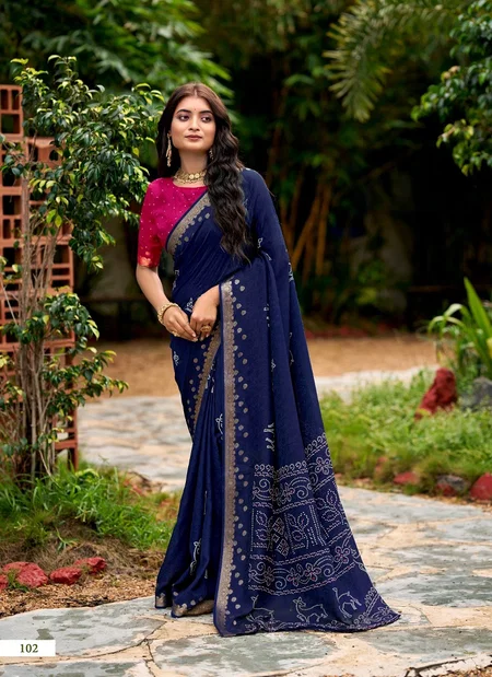Scarlet By Sr Silk Self With Jeqard Border Saree Wholesalers In Delhi